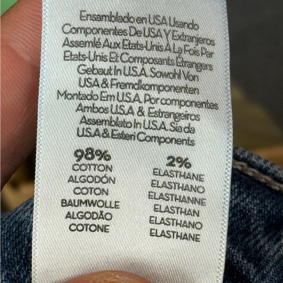 ❗️Sold❗️Mother Denim Jeans The DItcher Roller Zip Skimp Music Size 30 - Picture 16 of 16